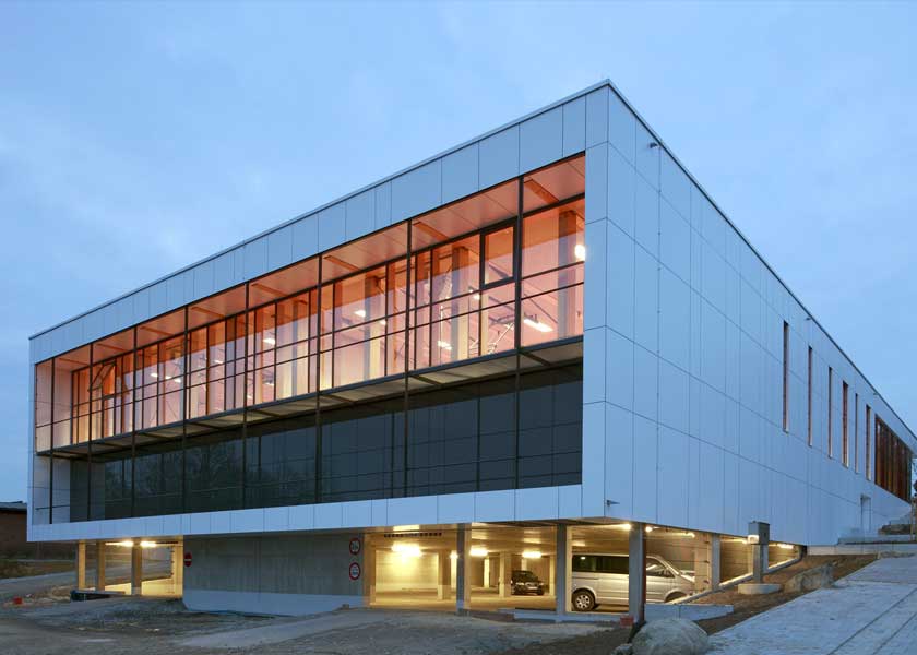 Neubau einer 2-fach Sporthalle mit Tiefgarage der Mittelschule „Abt Bernhard Hilz“