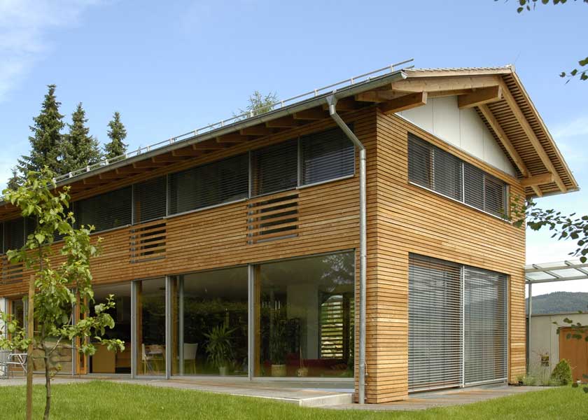 Neubau Niedrigenergiehaus in Holzrahmenbauweise